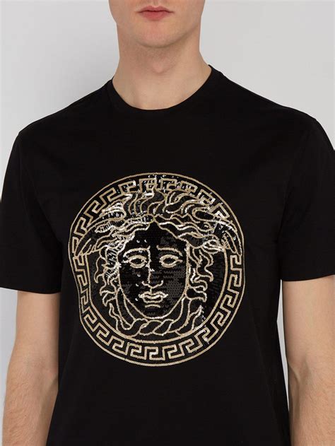 versace medusa shirt free shipping|Versace Medusa shirt men's uk.